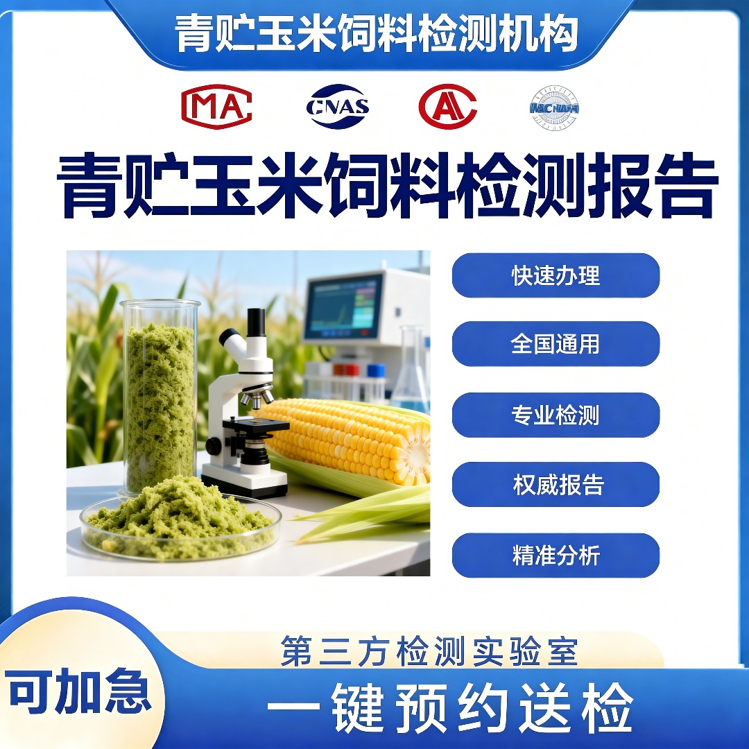 青贮玉米饲料检测机构-青贮玉米饲料成分检测中心