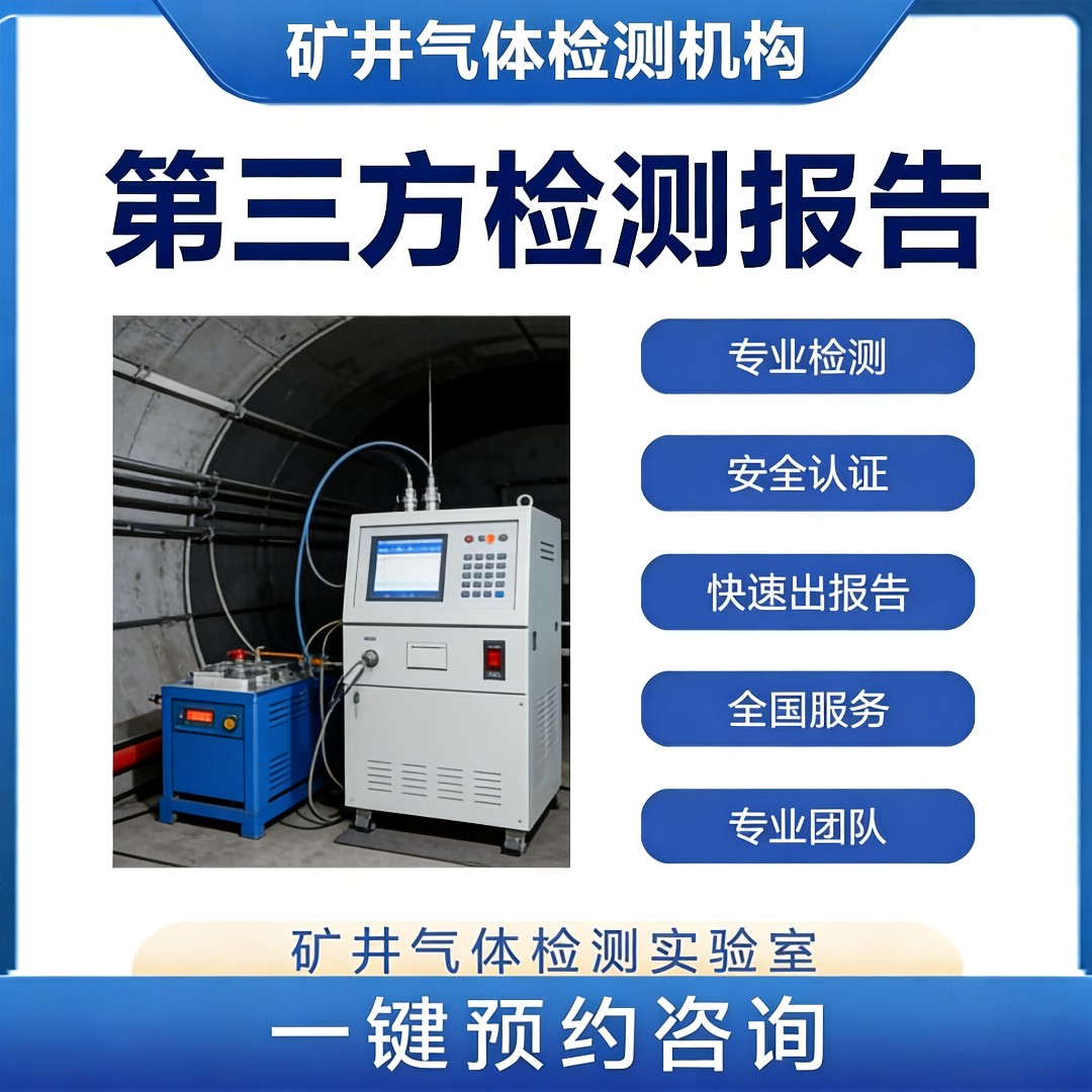 矿井气体检测机构-矿井气体成分检测中心