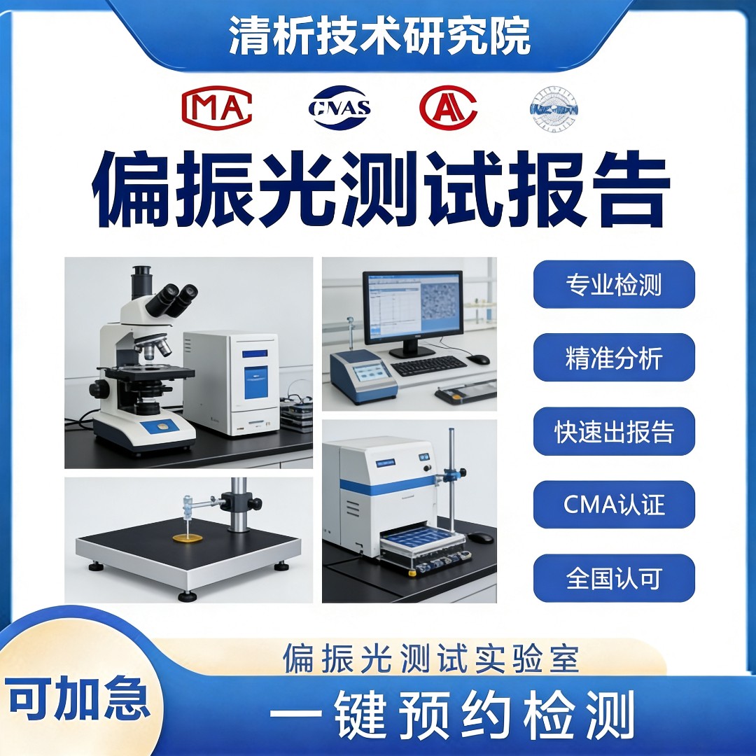 偏振光测试机构-偏振光第三方检测中心