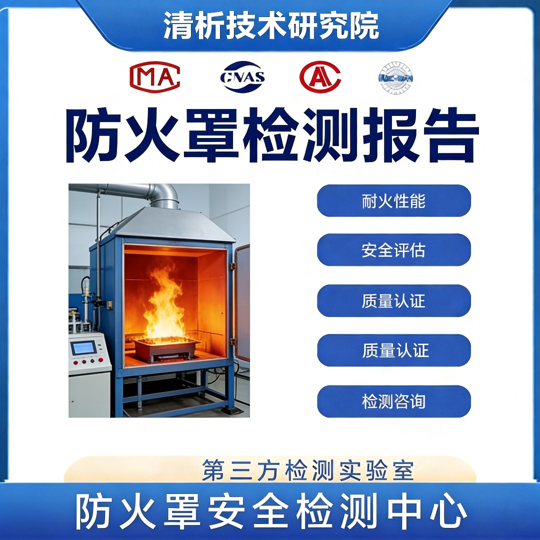 防火罩检测机构-防火罩阻燃性能检测中心