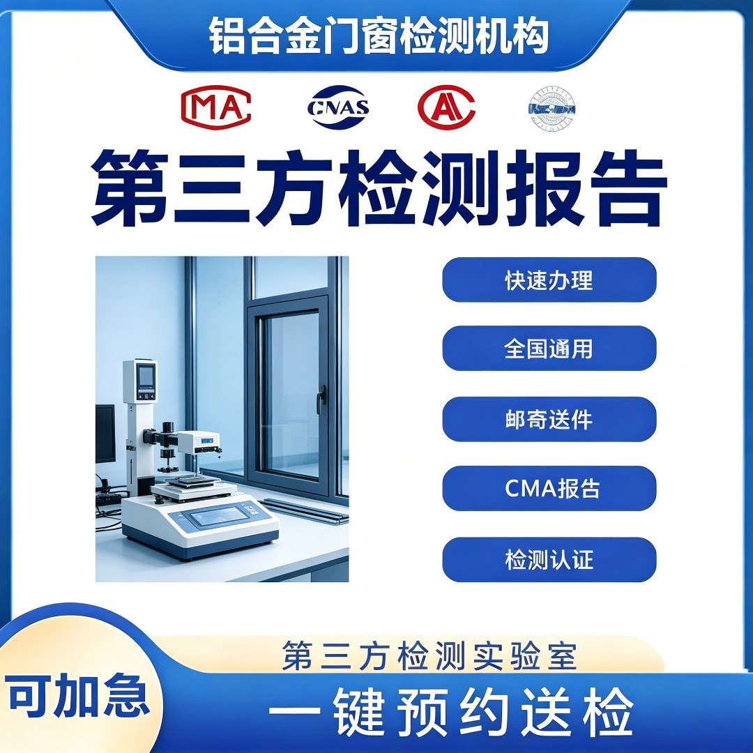 铝合金门窗检测机构 铝合金门窗性能检测