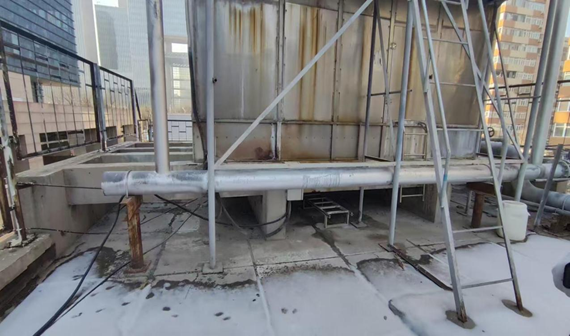 北京某建设工程公司地铁空调系统更新工程结构安全性测试