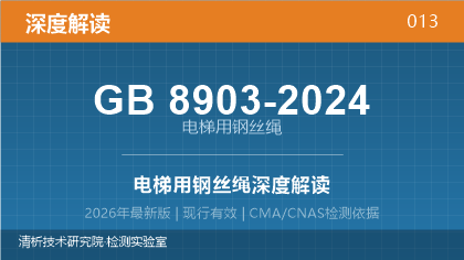 GB8903-2024《电梯用钢丝绳》深度解读