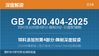 GB7300.404-2025《饲料添加剂 第4部分:酶制剂 β-甘露聚糖酶》深度解读