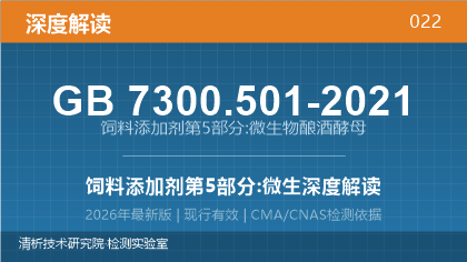 GB7300.501-2021《饲料添加剂 第5部分：微生物 酿酒酵母》深度解读