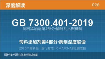 GB7300.401-2019《饲料添加剂 第4部分：酶制剂 木聚糖酶》深度解读