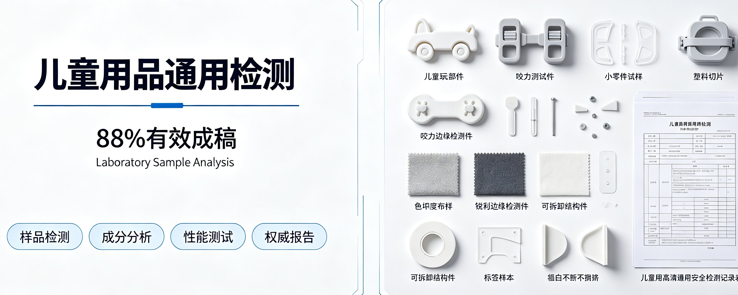 儿童用品通用检测