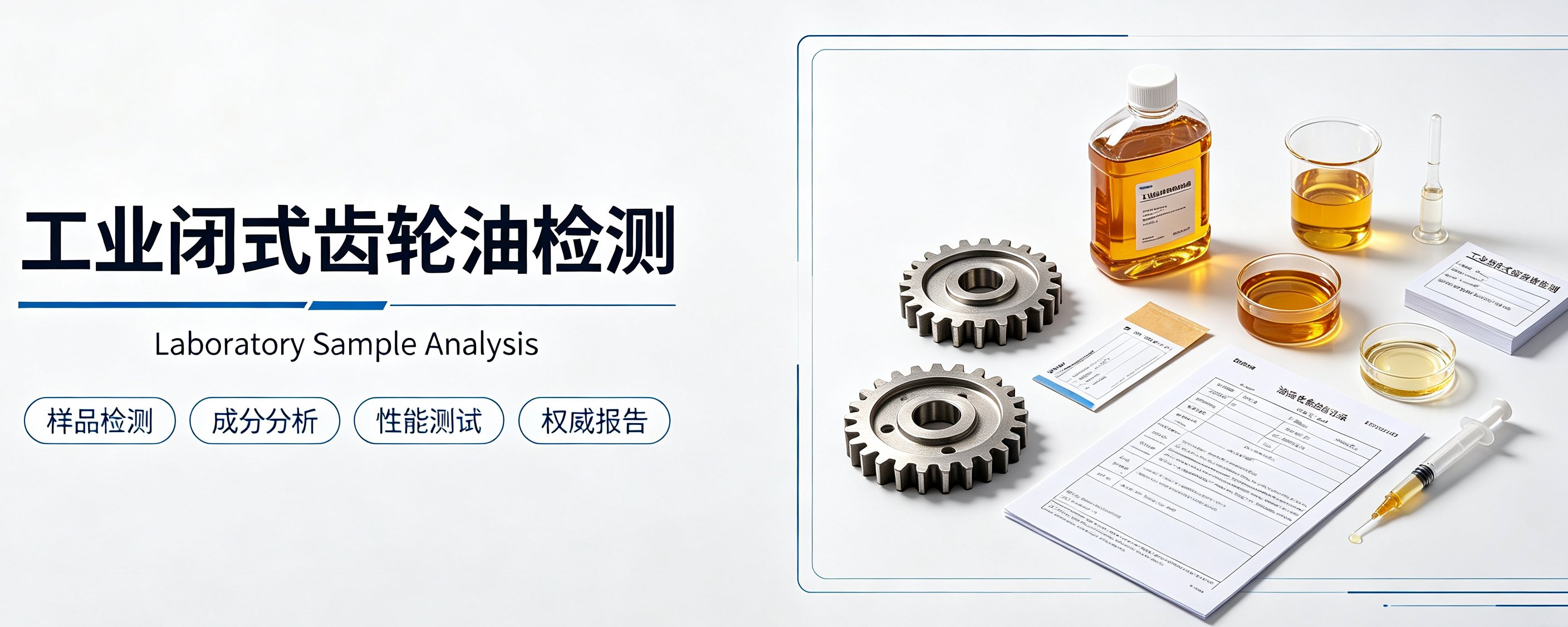 工业闭式齿轮油检测