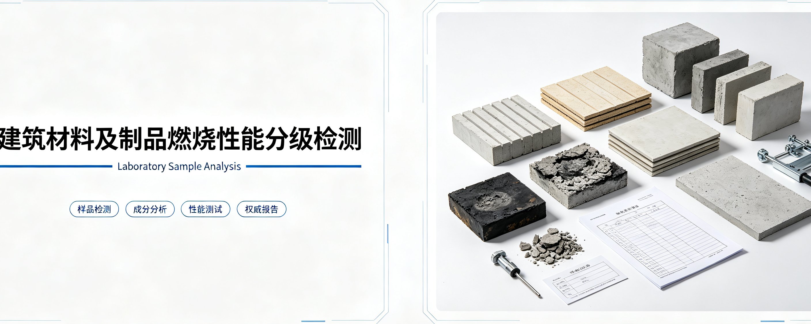 建筑材料及制品燃烧性能分级检测