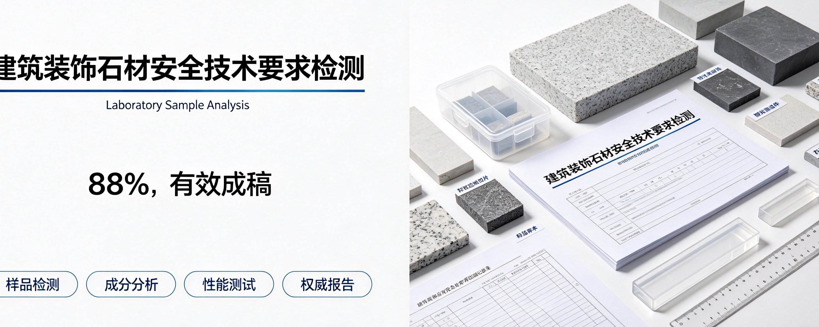 建筑装饰石材安全技术要求检测
