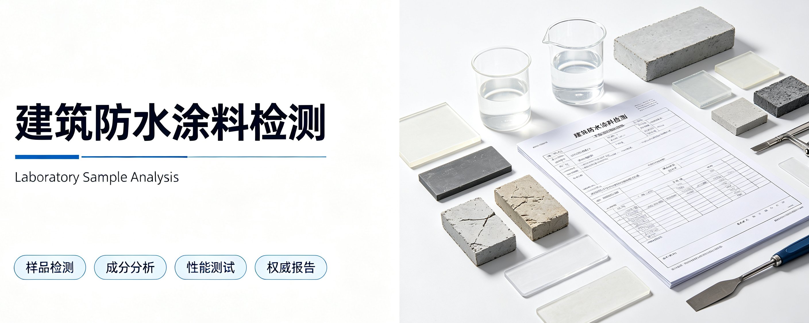 建筑防水涂料检测