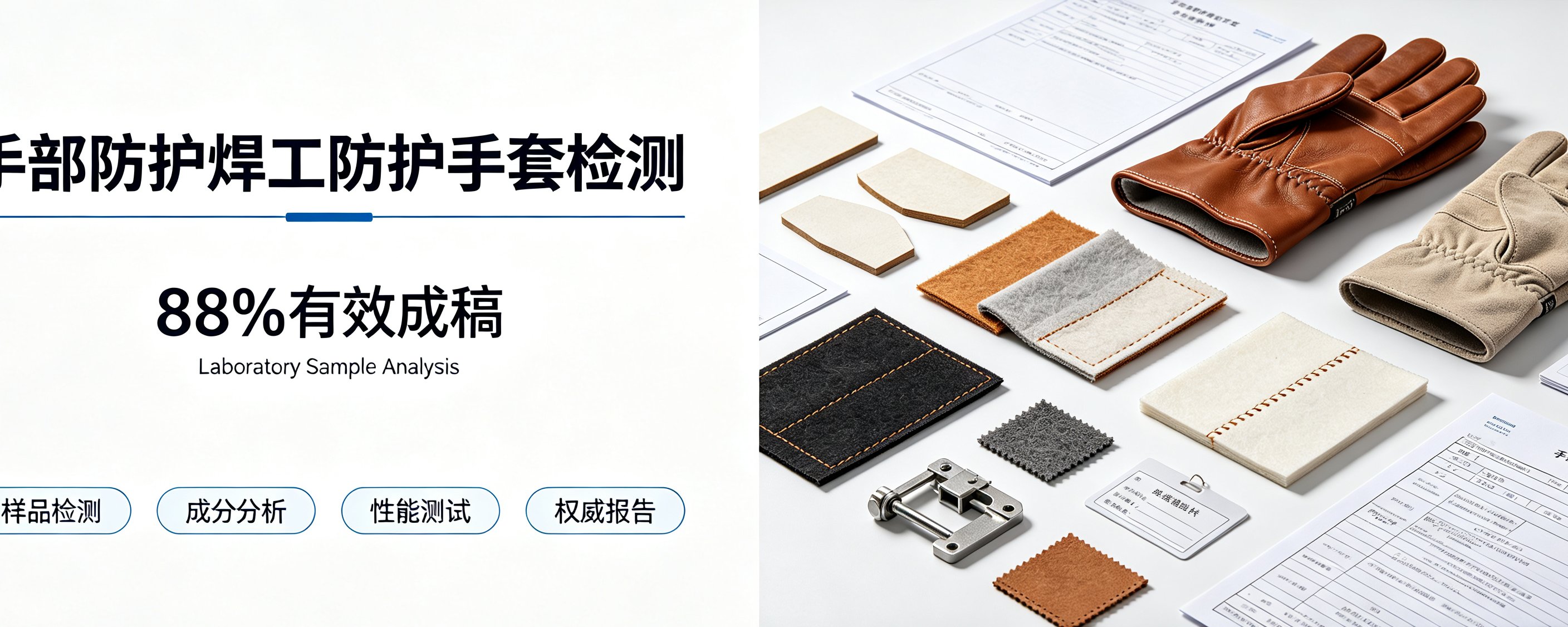 手部防护焊工防护手套检测