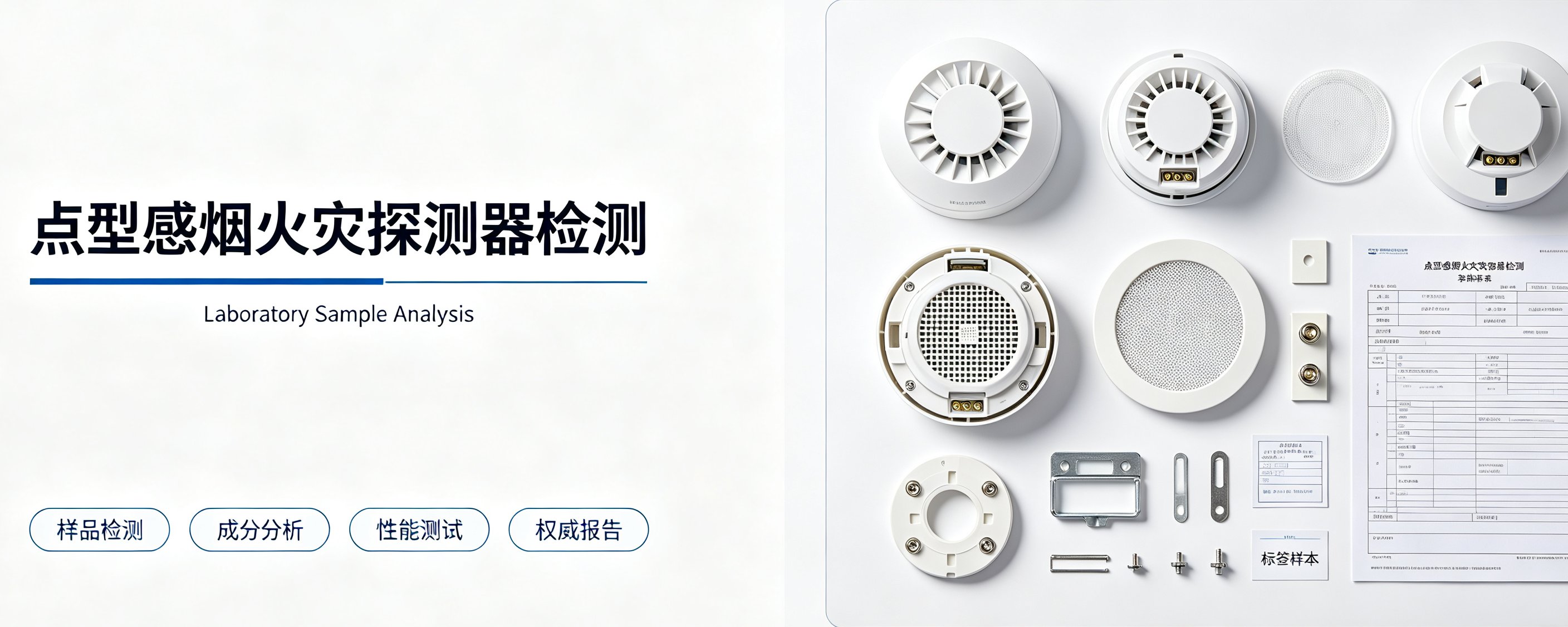 点型感烟火灾探测器检测
