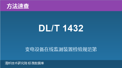 变电设备在线监测装置检验规范系列(DL/T 1432)速查:方法选择与实操指南