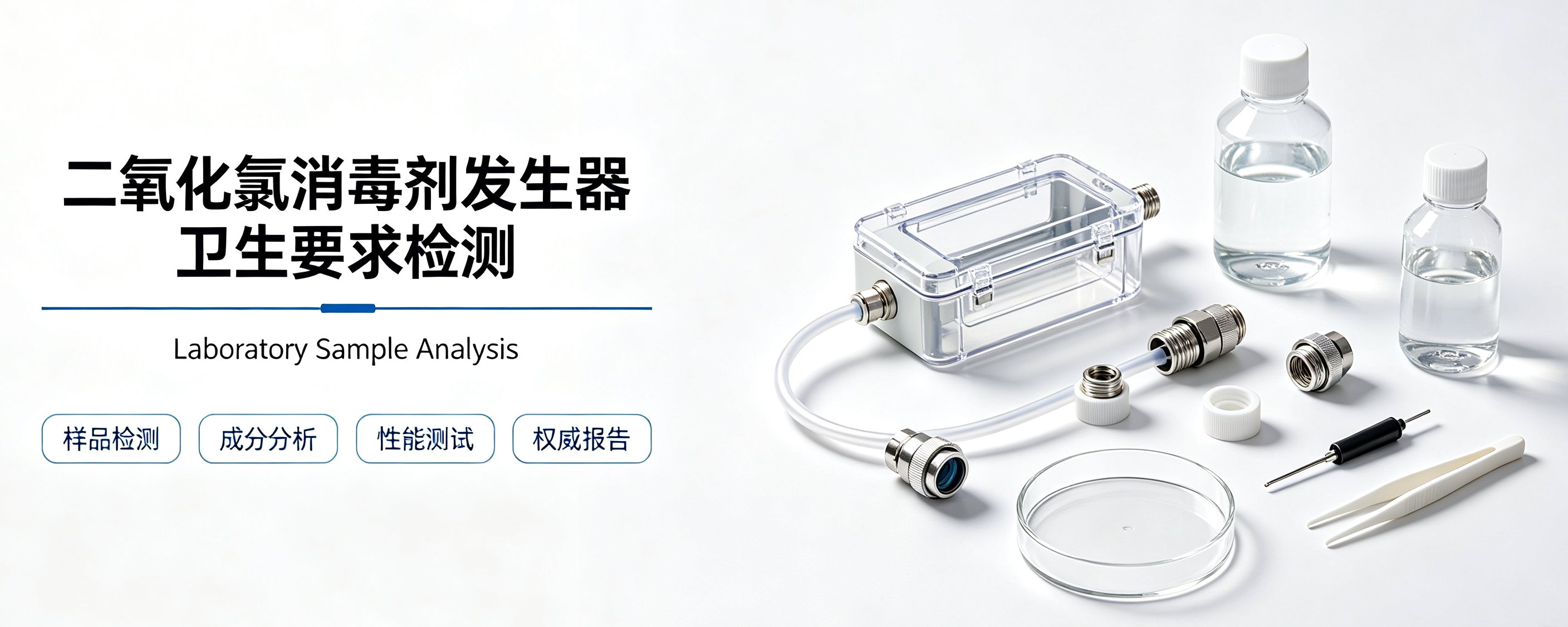 二氧化氯消毒剂发生器卫生要求检测