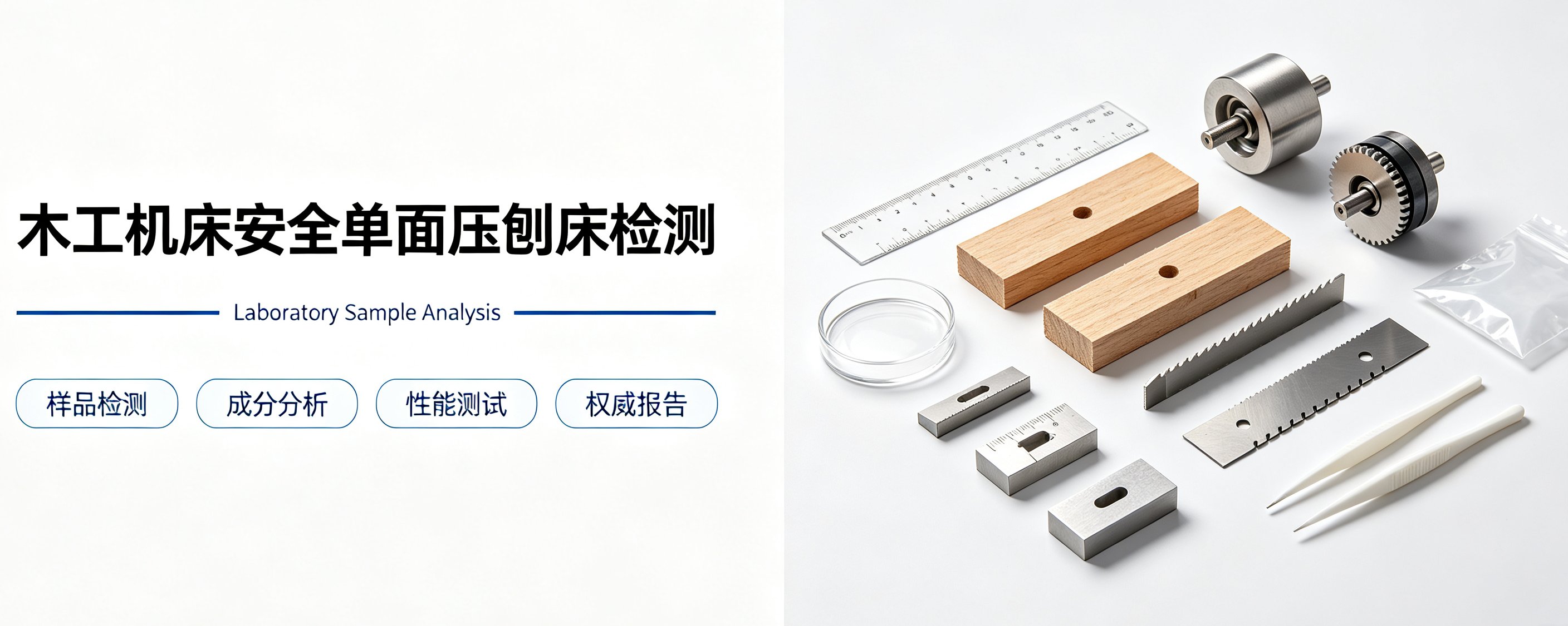 木工机床安全单面压刨床检测