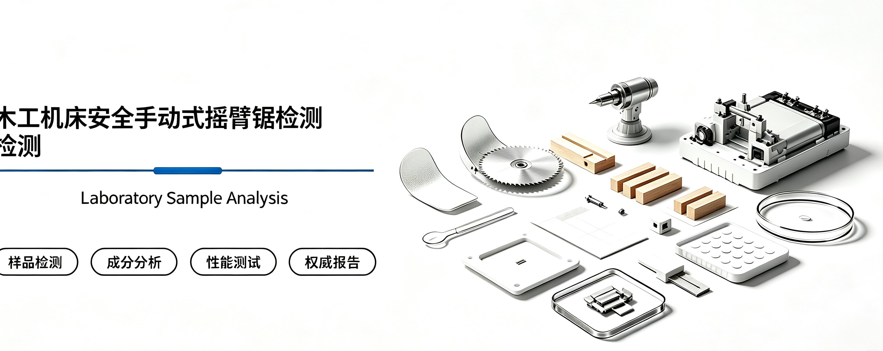 木工机床安全手动式摇臂锯检测
