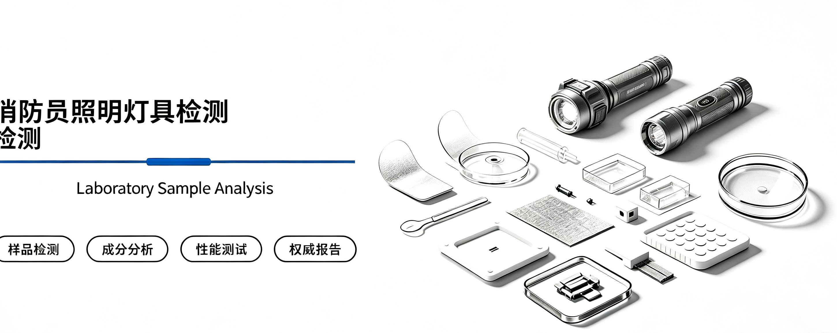 消防员照明灯具检测