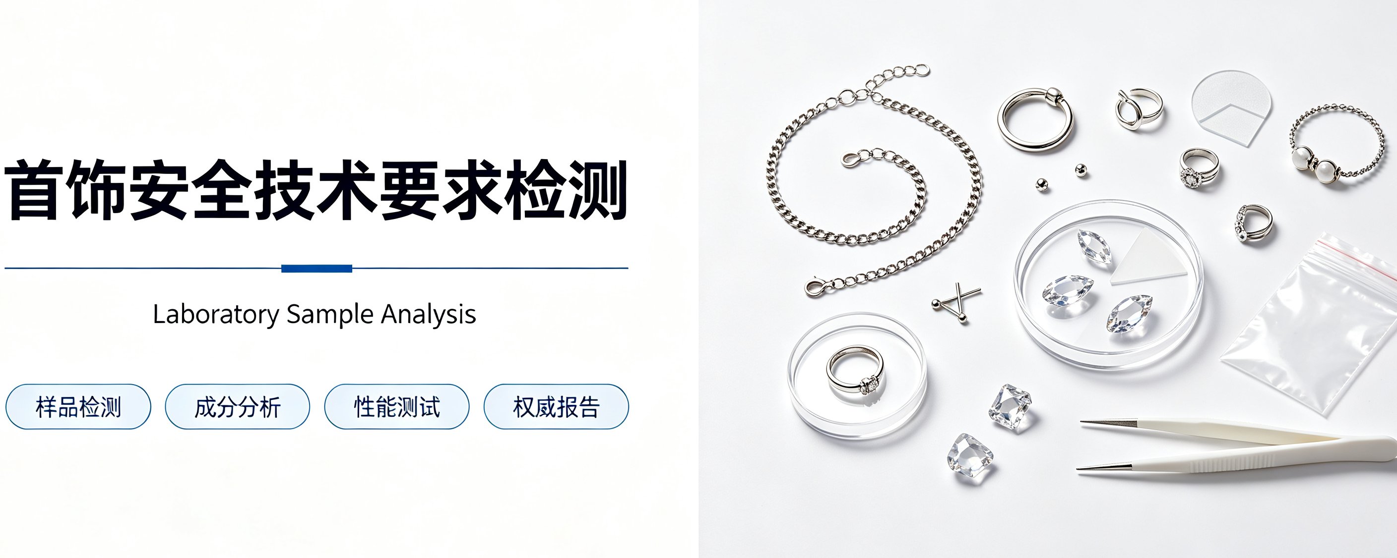首饰安全技术要求检测