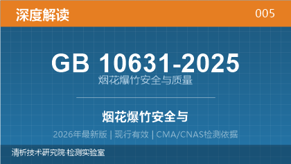 GB10631-2025《烟花爆竹安全与质量》深度解读