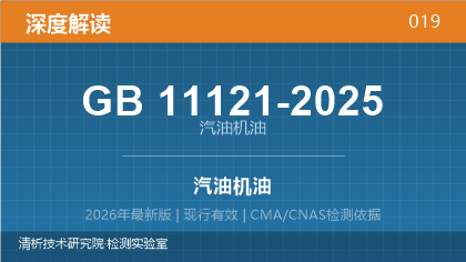 GB11121-2025《汽油机油》深度解读