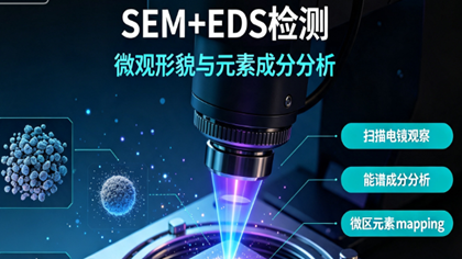 SEM+EDS检测助力深圳科研机构解决人股骨头微观结构分析难题
