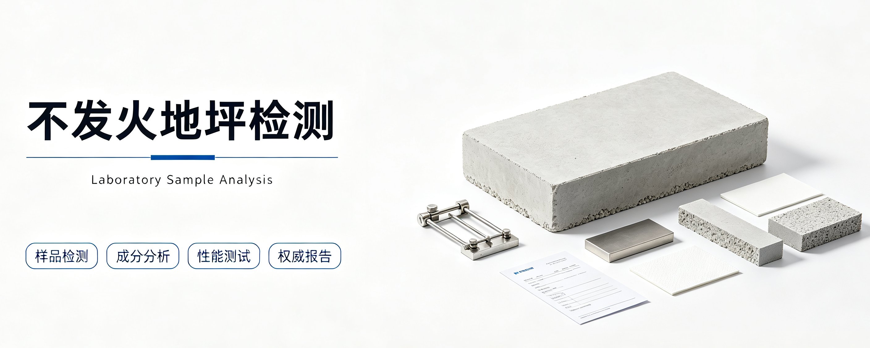 不发火地坪检测