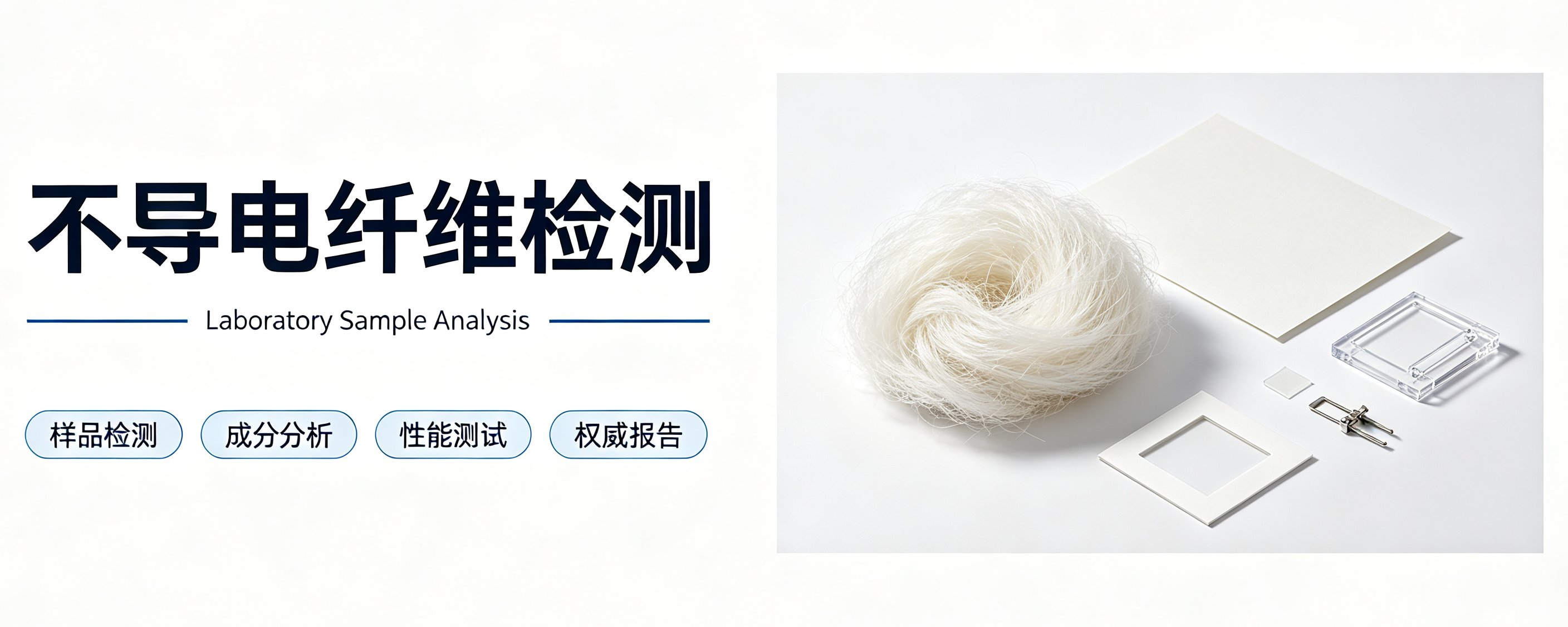 不导电纤维检测