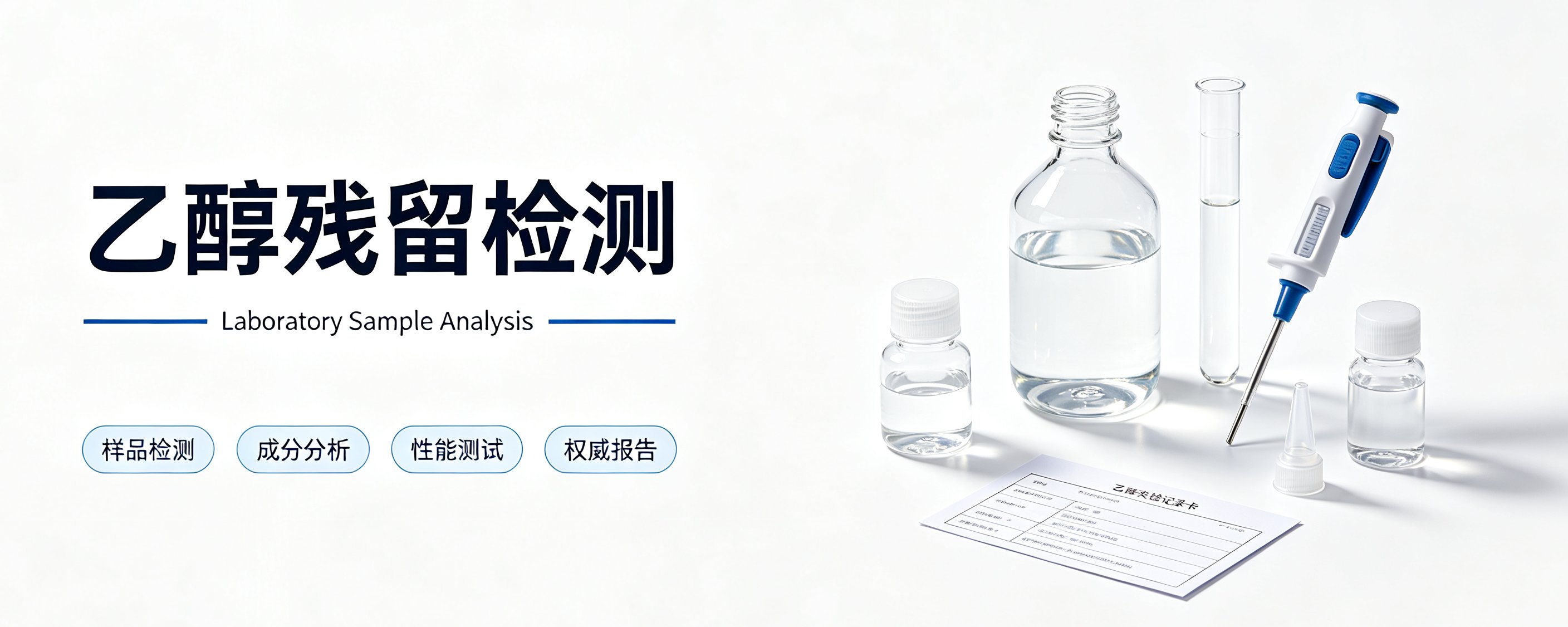 乙醇残留检测