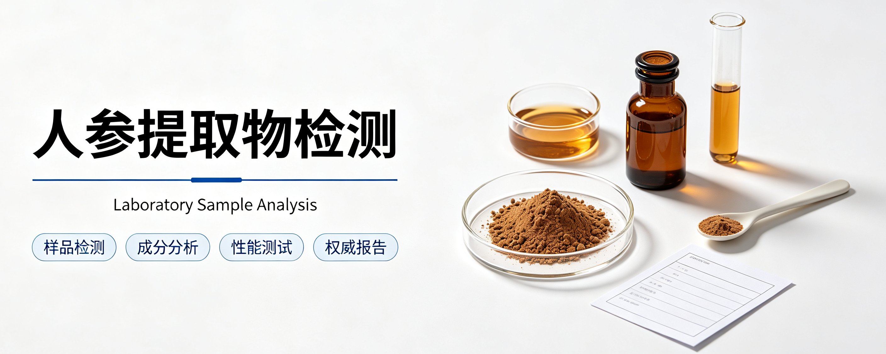 人参提取物检测
