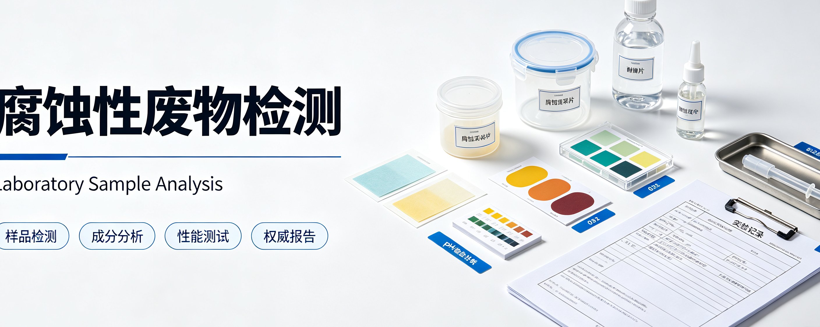 腐蚀性废物检测