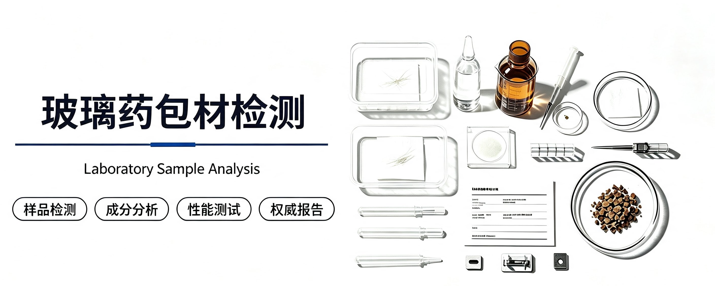 玻璃药包材检测
