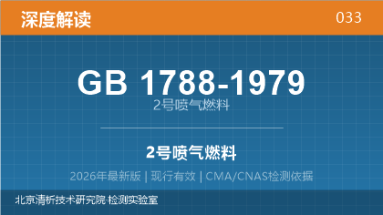 GB1788-1979《2号喷气燃料》深度解读