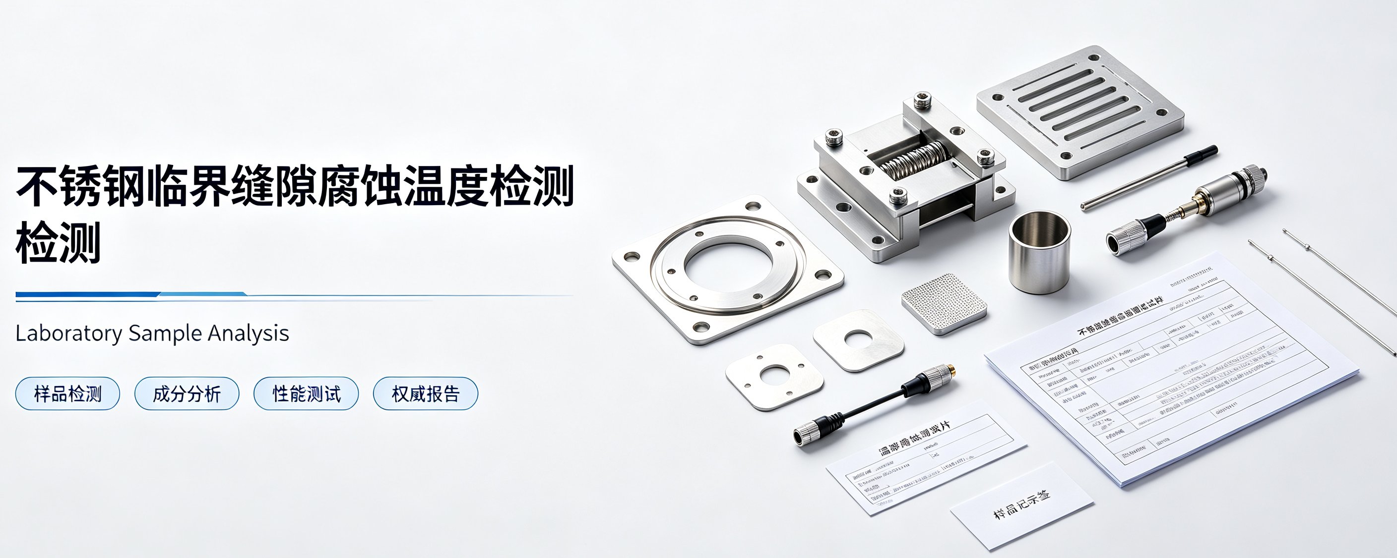 不锈钢临界缝隙腐蚀温度检测