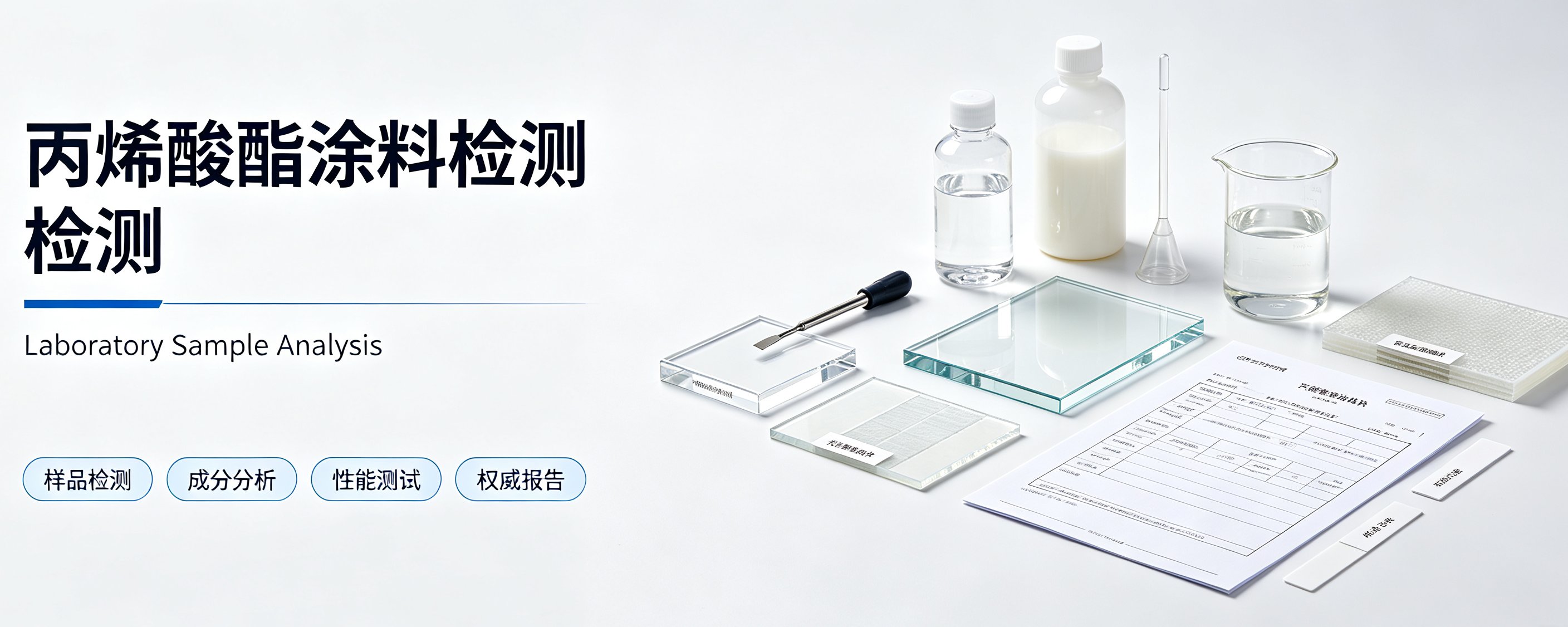 丙烯酸酯涂料检测