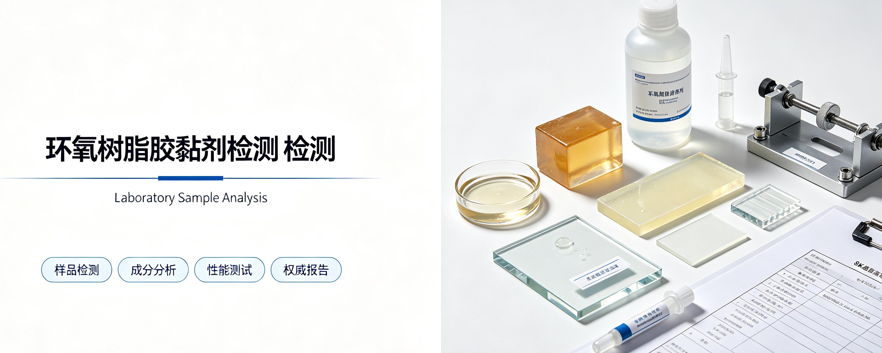 环氧树脂胶黏剂检测