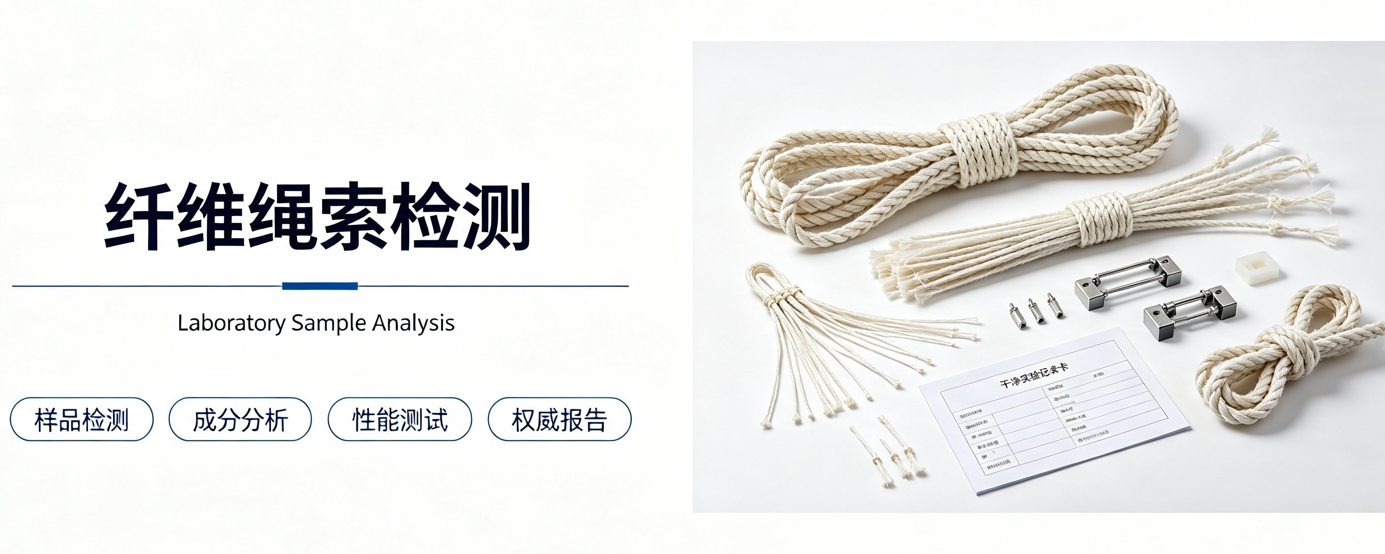 纤维绳索检测