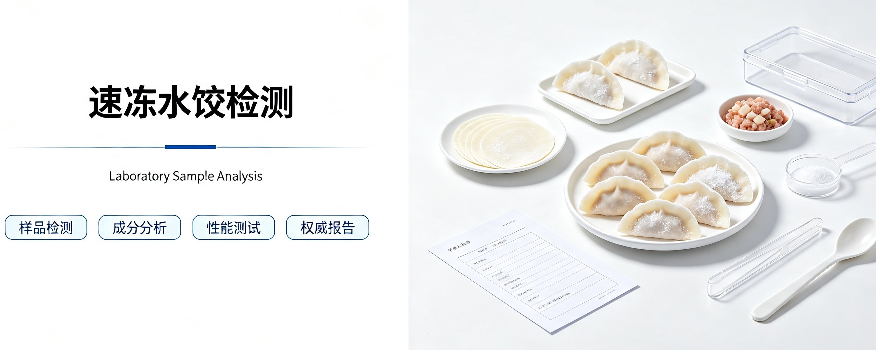速冻水饺检测