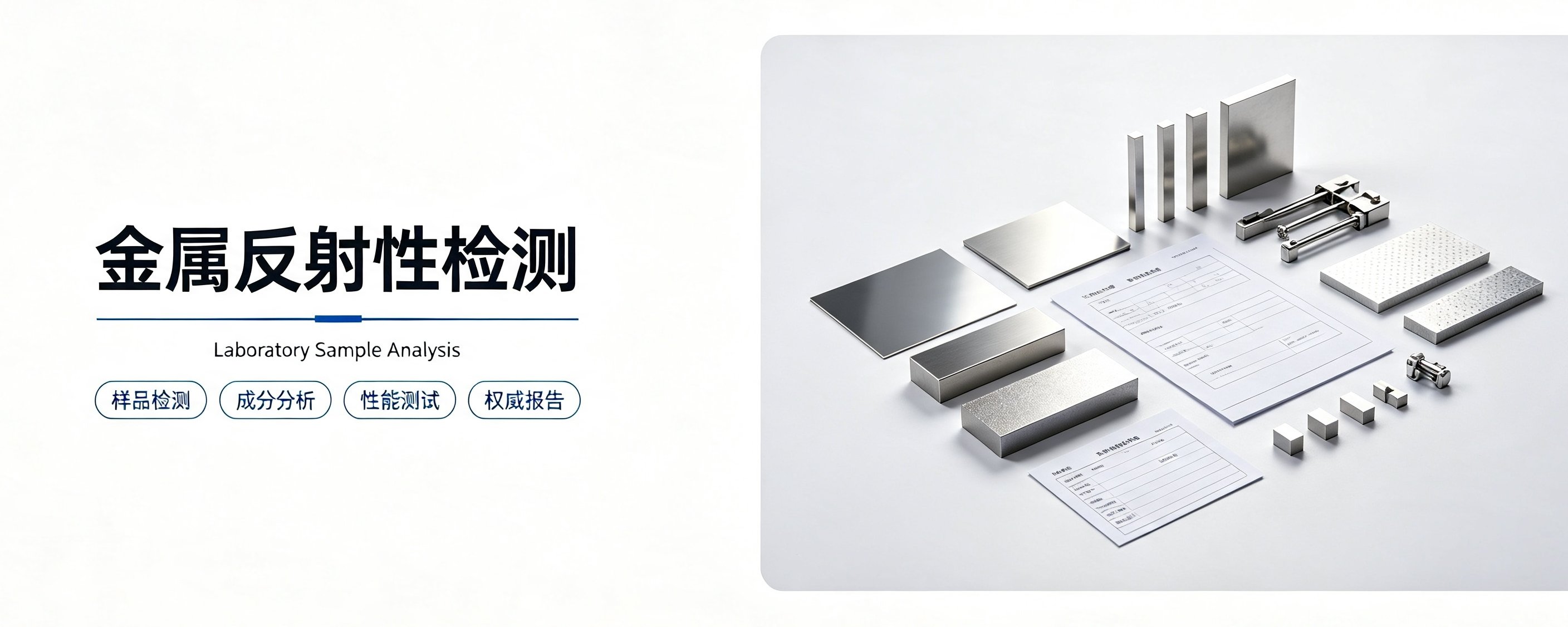 金属反射性检测