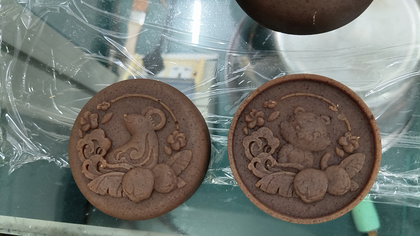 科研绘图服务助力海南高校设计12生肖中草药肥皂模具