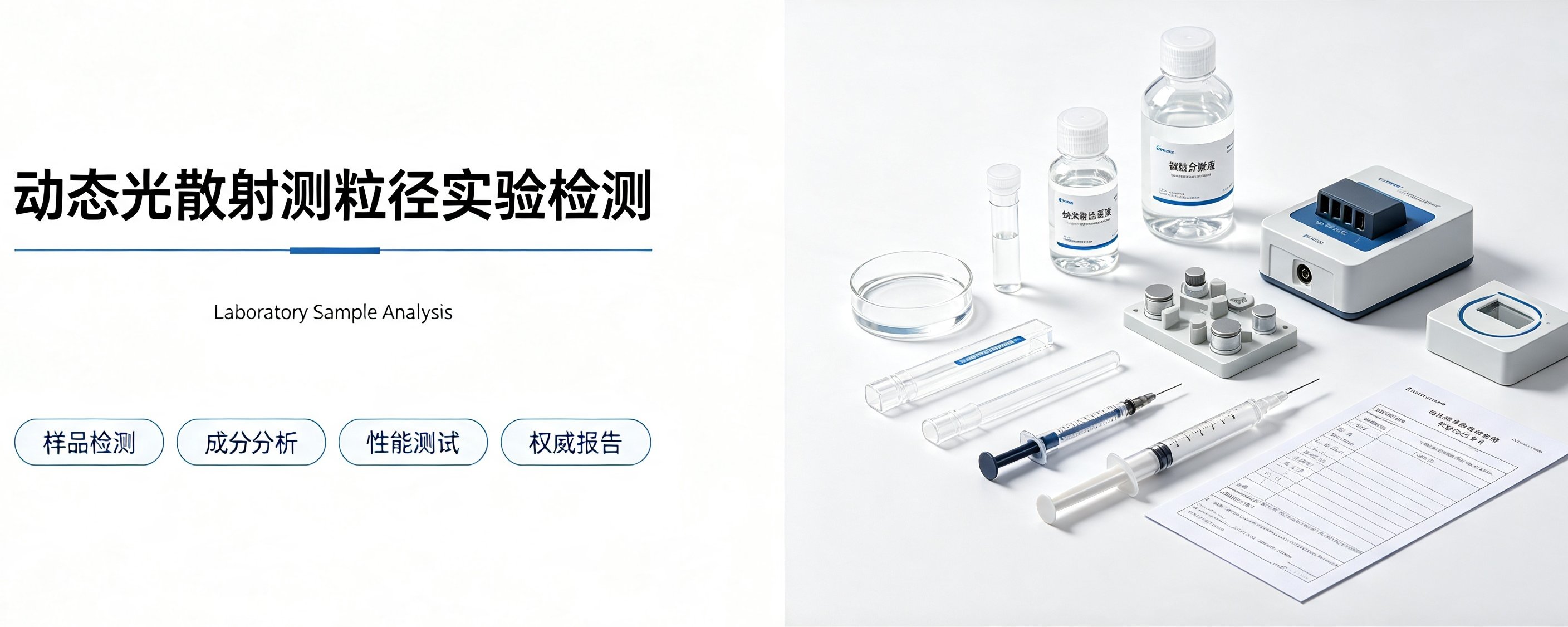 动态光散射测粒径实验