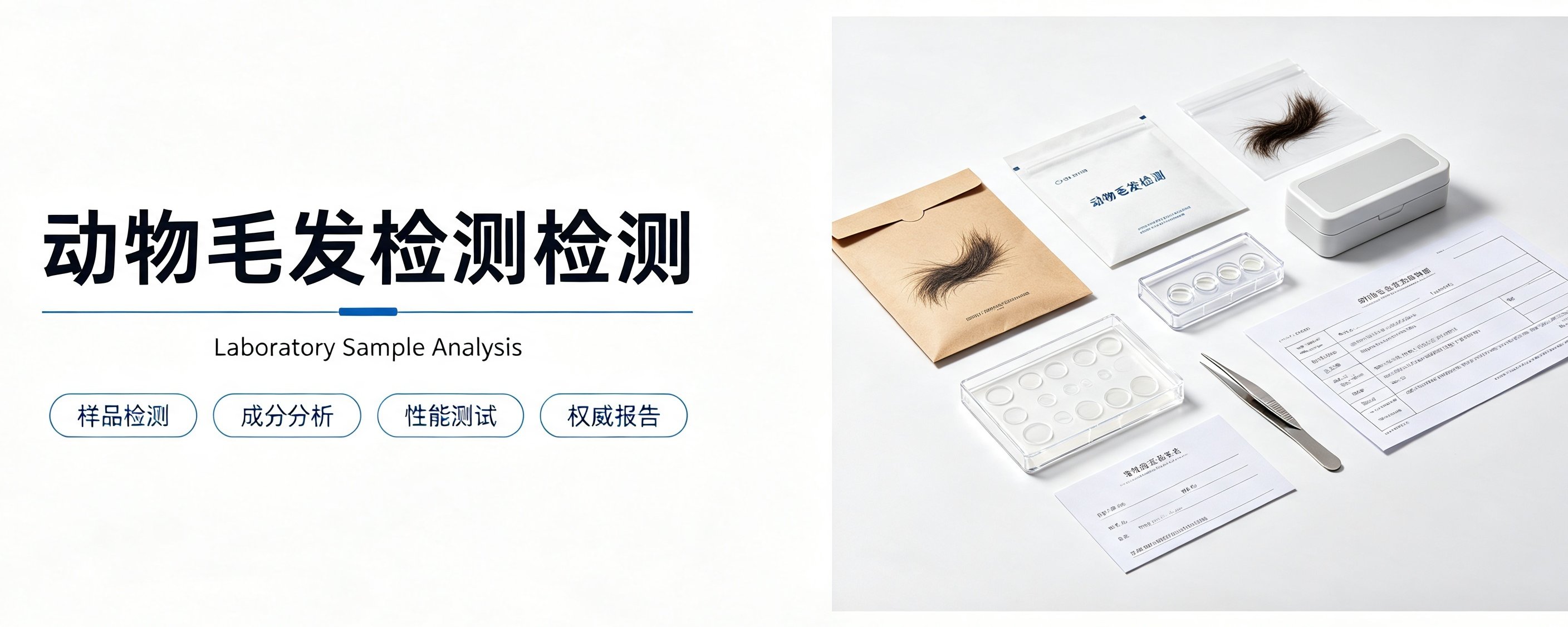 动物毛发检测