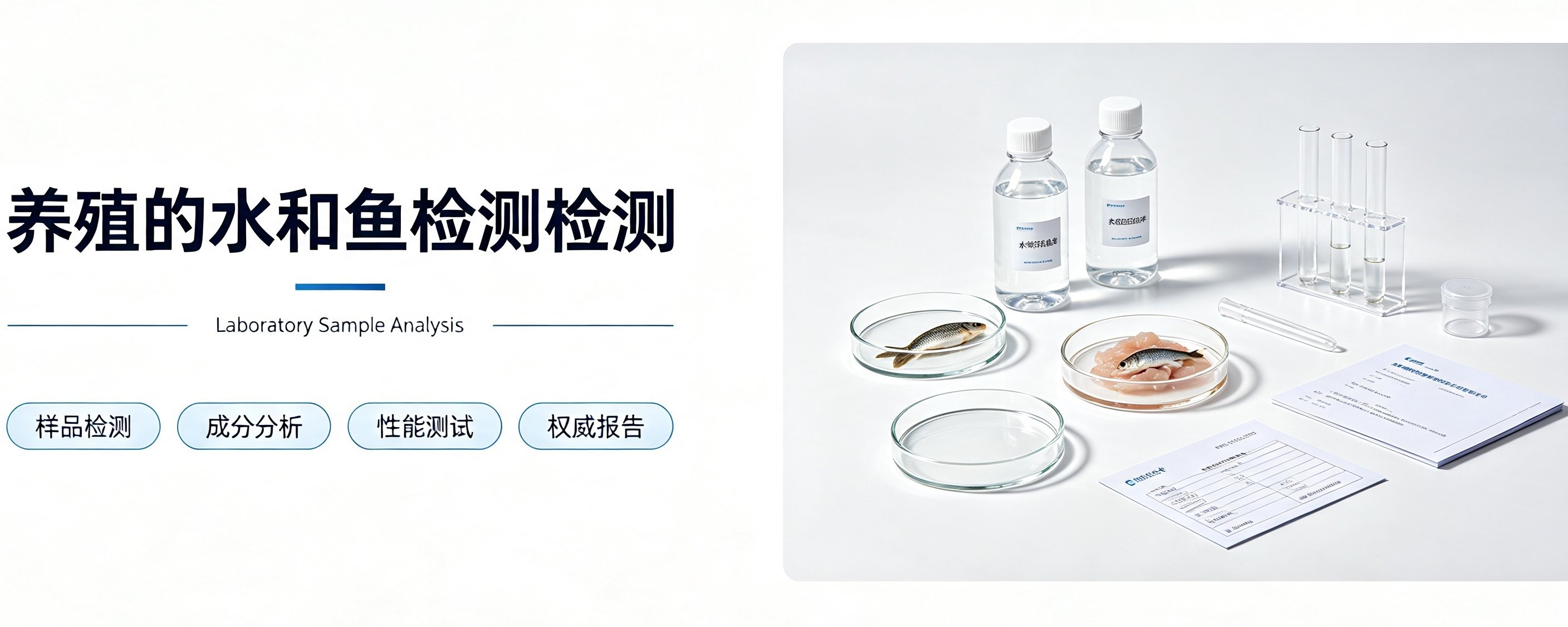 养殖的水和鱼检测