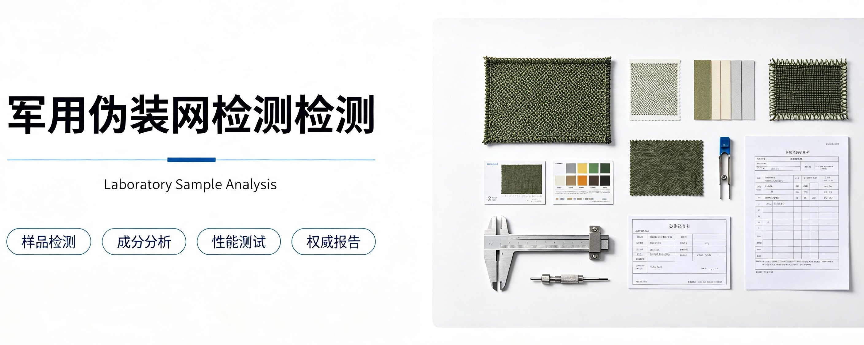 军用伪装网检测