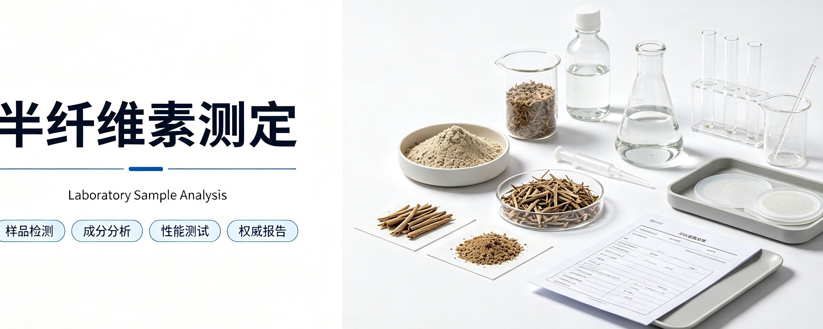 半纤维素测定