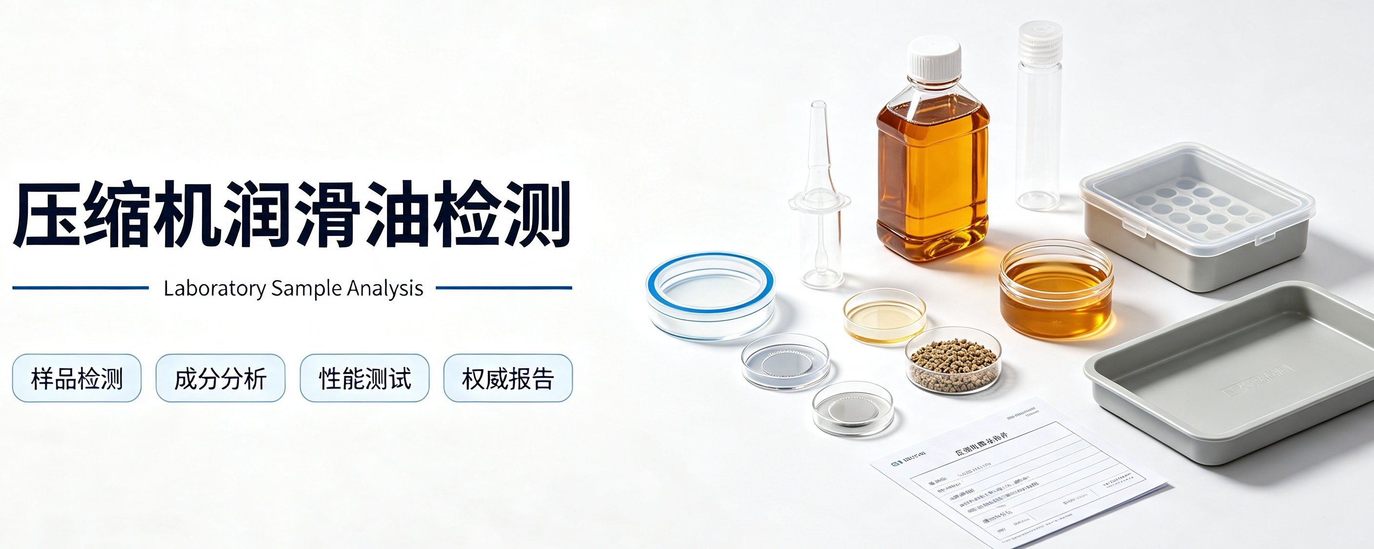 压缩机润滑油检测