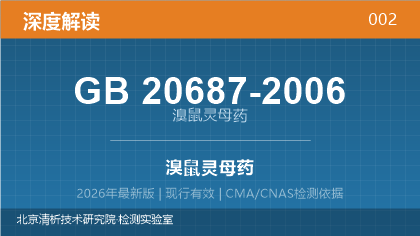 GB20687-2006《溴鼠灵母药》深度解读