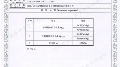 含水率与热值检测助力固安环保能源企业优化废弃物处置