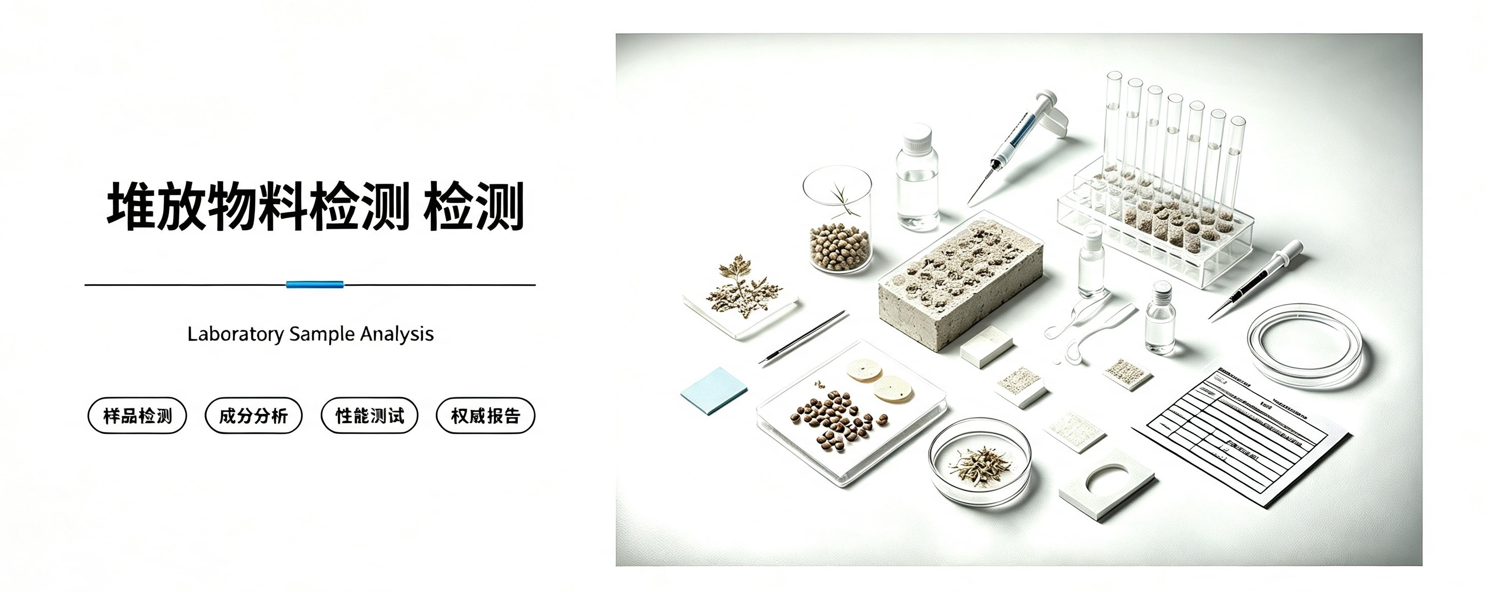 堆放物料检测