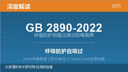 GB2890-2022《呼吸防护 自吸过滤式防毒面具》深度解读